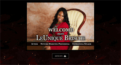 Desktop Screenshot of leuniquebriscoe.com